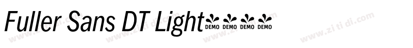 Fuller Sans DT Light字体转换